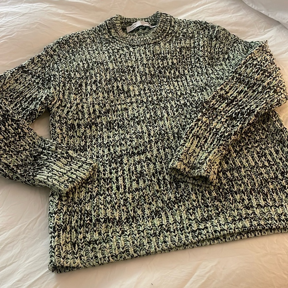 Proenza Schouler multi colored crew neck sweater. In excellent condition.